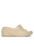 Klapki i japonki damskie - Jenny Fairy Klapki WFA2731-1A Beżowy - miniaturka - grafika 1