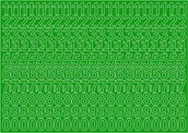 Zestawy piśmiennicze - Cyfry Samoprzylepne Zielone 2,5cm Zestaw 276 Cyfr - miniaturka - grafika 1