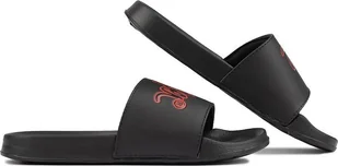 Lee Cooper Klapki damskie Lee Cooper czarno-czerwone LCW-24-42-2483LA 39 - Klapki i japonki damskie - miniaturka - grafika 1