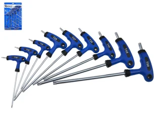 GEKO Zestaw wkrętaków torx typu T 9el. G30587 - Zestawy narzędziowe - miniaturka - grafika 1