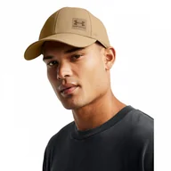 Czapki męskie - Męska czapka z daszkiem Under Armour Iso-chill Armourvent Str - brązowa - miniaturka - grafika 1