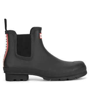 Kalosze Hunter MFS3354RMA Czarny - Kalosze męskie - miniaturka - grafika 1