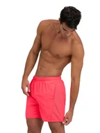 Kąpielówki męskie - Arena Szorty kąpielowe w kolorze jaskraworóżowym - miniaturka - grafika 1