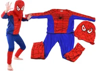 Stroje karnawałowe - Kostium STRÓJ KARNAWAŁOWY SPIDER-MAN Spiderman rozmiar M Superbohater - miniaturka - grafika 1