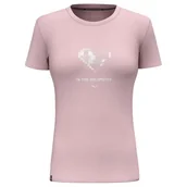 Koszulki i topy damskie - Salewa Pure Heart Dry T-shirt damski, różowy, XS - miniaturka - grafika 1
