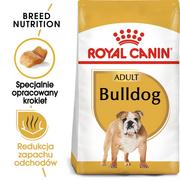 Sucha karma dla psów - Royal Canin Bulldog Adult 12 kg - miniaturka - grafika 1