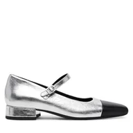 Półbuty damskie - Półbuty Vagabond Shoemakers Debbi 5918-019-96 Srebrny - miniaturka - grafika 1