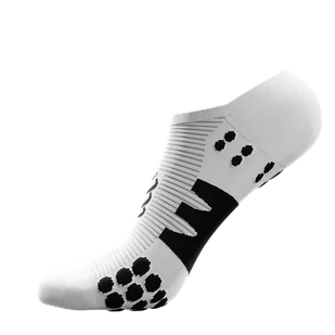 COMPRESSPORT Skarpetki do biegania krótkie NO SHOW SOCKS white/black - Skarpetki sportowe męskie - miniaturka - grafika 7