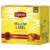 Herbata - Lipton Herbata czarna Yellow Label granulowana 100 g - miniaturka - grafika 1