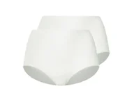 Majtki damskie - esmara® Majtki figi damskie bezszwowe, 2 pary (Biały, S(36/38)) - miniaturka - grafika 1