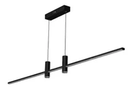 Lampy sufitowe - Wisząca lampa ledowa Gerardo AZ5447 24W pilot czarna - miniaturka - grafika 1