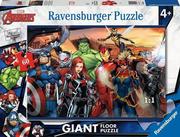 Puzzle - Puzzle RAVENSBURGER Giant Marvel Avengers (60 elementów) - miniaturka - grafika 1