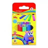 Masy plastyczne - Keyroad Plastelina 90g, 6 kolorów - miniaturka - grafika 1