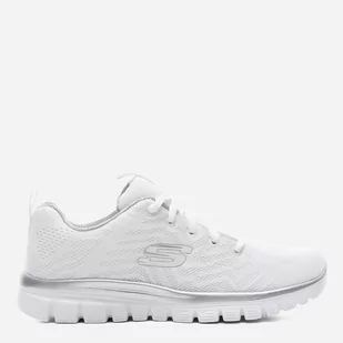 Buty sportowe damskie Skechers 12615-WSL 38 (8US) 25 cm Białe (191665932802) - Sneakersy damskie - miniaturka - grafika 1