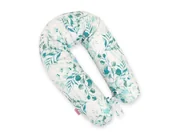 Poduszki do karmienia - Poduszka ciążowa Longer dla kobiet w ciąży do spania - eucaliptus mint - miniaturka - grafika 1