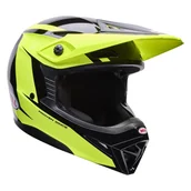 Kaski motocyklowe - Kask Cross BELL MX-10 Mips Talon Żółty/CzarnyM - miniaturka - grafika 1
