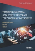 Militaria i wojskowość - Difin Treningi i ćwiczenia sztabowe z zespołami zarządzania kryzysowego - miniaturka - grafika 1