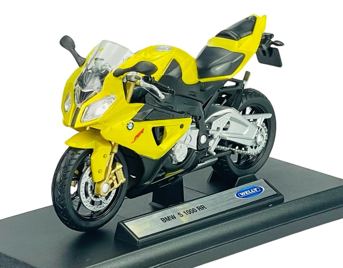 WELLY BMW S 1000 RR 1:18 MOTOCYKL NOWY METALOWY MODEL
