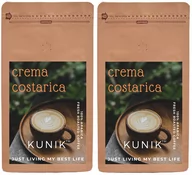 Kawa - Kawa ziarnista 2kg ŚWIEŻO PALONA ARABICA Crema Costarica Kostaryka (2x1kg) - miniaturka - grafika 1