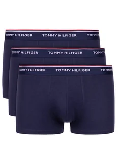 Tommy Hilfiger Komplet 3 par bokserek 3P Lr Trunk 1U87903841 Granatowy - Majtki męskie - miniaturka - grafika 1