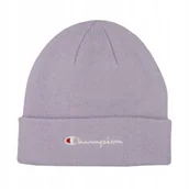 Czapki damskie - Czapka Champion Beanie Cap fioletowa 806070 VS057 - miniaturka - grafika 1