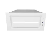 Okapy kuchenne - Nortberg Lando Glass Central White 56,4 cm - miniaturka - grafika 1