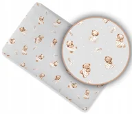 Prześcieradła dla dzieci - PRZEŚCIERADŁO BAWEŁNIANE DO ŁÓŻECZKA 120x60 WZORY! - miniaturka - grafika 1