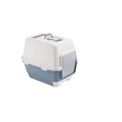 Kuwety dla kotów - Zolux Toaleta CATHY Clever and Smart z filtrem kol. niebieski (590004BAC) - miniaturka - grafika 1