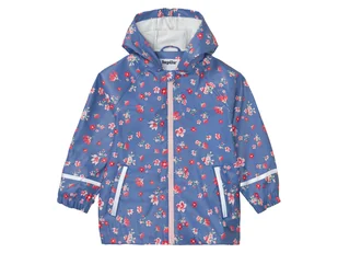 lupilu® Dziecięca kurtka przeciwdeszczowa, dziewczęca, wiatroszczelna i wodoodporna (86/92, Niebieski) - Kurtki i płaszcze dla dziewczynek - miniaturka - grafika 1