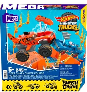 Mega Bloks Hot Wheels Tiger Shark - model lub pojazd - Samochody i pojazdy dla dzieci - miniaturka - grafika 1