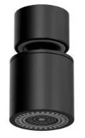 Steiner Kate aerator M22x1 gwint wewnętrzny czarny mat AER_3623500_BLM - Akcesoria do armatury i ceramiki - miniaturka - grafika 1