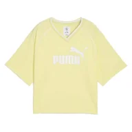 Koszulki i topy damskie - PUMA Damska koszulka piłkarska Ess Relaxed Cropped (1 opakowanie) - miniaturka - grafika 1