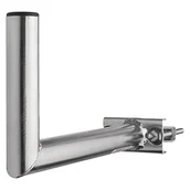 Akcesoria TV-SAT - Uniwersalny uchwyt balkonowy do anteny, Średnica rury: 40 mm, Wysokość 150 mm, Odległość od podstawy (ściana): 350 mm. - miniaturka - grafika 1