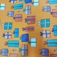 Opakowania i torebki na prezenty - Papier świąteczny prezenty 57cmx20m 20m166 - miniaturka - grafika 1