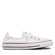 Trampki damskie - Trampki Converse Chuck Taylor All Star Shoreline Slip 537084C Biały - miniaturka - grafika 1