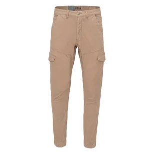 Męskie Spodnie GUESS NEW KOMBAT M4RB17WFYSA-G1EC – Brązowy - Spodnie męskie - miniaturka - grafika 1