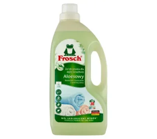 Frosch do białych tkanin Aloes 1500ml - Środki do prania Frosch do białych tkanin Aloes 1500ml - Środki do prania - miniaturka - grafika 1