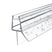 Uszczelki - EMKE Uszczelka do kabiny prysznicowej do szkła 7–8 mm, 800 mm, typ C - miniaturka - grafika 1
