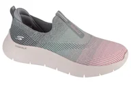 Moda i Uroda OUTLET - Skechers Go Walk Flex - Cali Sunset 124827-GYMT, Damskie, buty sneakers, Szary - miniaturka - grafika 1