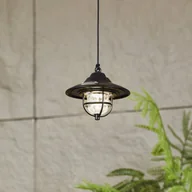 Lampy sufitowe - Lampa wisząca Lindby LED Ketil, czarna, zasilana bateryjnie - miniaturka - grafika 1