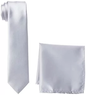 Rael-Brook Folkespeare | Męski klasyczny krawat i satynowy zestaw o standardowej szerokości | bordowa satyna, 30 cm x 30 cm, Burgund, Rozmiar uniwersalny - Krawaty i muchy męskie - miniaturka - grafika 1