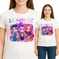 Koszulki i topy damskie - DAMSKA KOSZULKA Huntrix K-POP Hunters Demon ANIME SAJA BOYS XXL 3521 - miniaturka - grafika 1