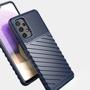 Thunder Case elastyczne pancerne etui pokrowiec Samsung Galaxy A32 4G czarny - Etui i futerały do telefonów - miniaturka - grafika 8