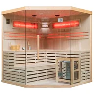 Sauny - Sauna sucha fińska piec 6 KW Harvia BC60 + kamień solny 180X180X200CM MO-EA4CS Mazur - miniaturka - grafika 1