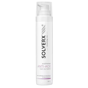Krem do twarzy z kwasami - SOLVERX Acid Therapy - ANTI-AGE - przeciwstarzeniowy - 50 ml - Kremy do twarzy - miniaturka - grafika 1