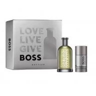 Zestawy perfum męskich - HUGO BOSS Boss Bottled zestaw Edt 200 ml + Deostick 75 ml dla mężczyzn - miniaturka - grafika 1