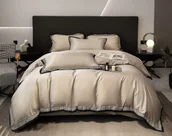 Pościel - Pościel 200 x 220 3cz Jednolita z Falbaną Naomi 08 - miniaturka - grafika 1