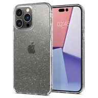 Etui i futerały do telefonów - Etui Spigen Liquid Crystal do Apple iPhone 14 Pro Max Przezroczysty Brokat - miniaturka - grafika 1