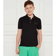 Koszulki dla chłopców - HUGO KIDS Polo Regular Fit - miniaturka - grafika 1