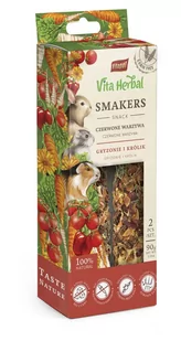 Vita Herbal Smakers czerwone warzywa dla gryzoni i królika op.2 szt - Karma dla gryzoni - miniaturka - grafika 1